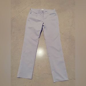 Peter Millar eb66 performance pant in gray. Men's size 33